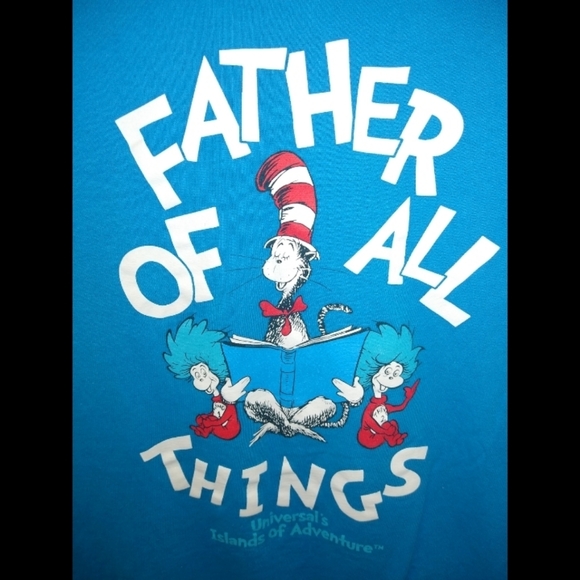 Universal Studios Cat in The Hat Graphic T-shirt - Picture 2 of 4